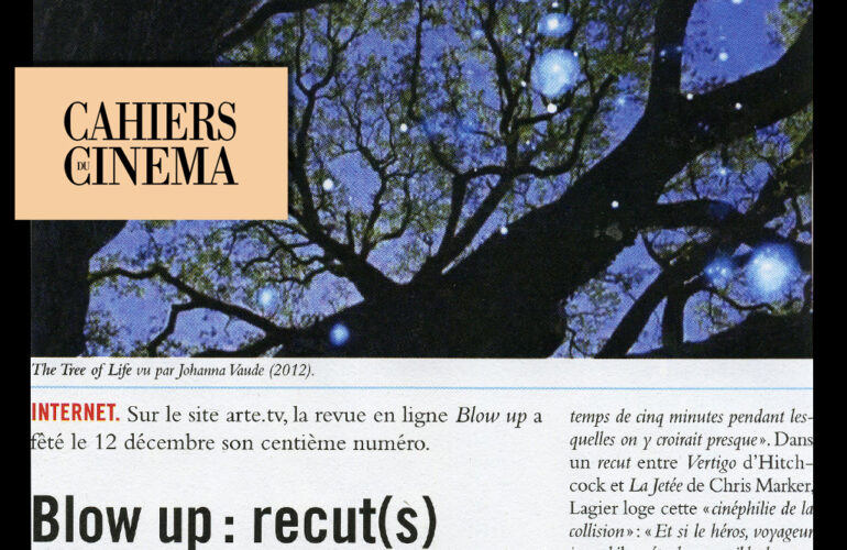 Cahiers du cinema johanna vaude