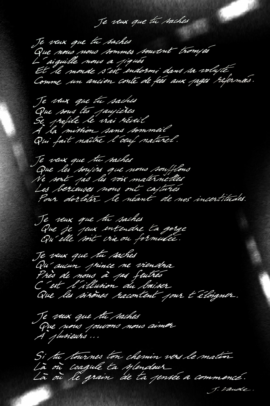 Johanna Vaude Poem Poetry 01