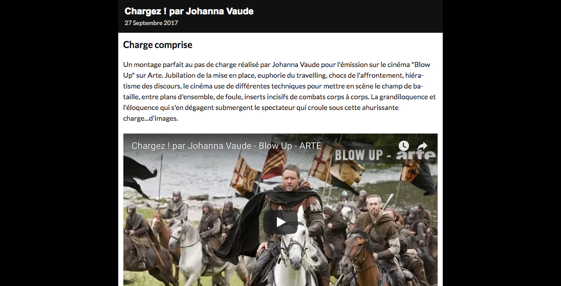 Vincent didier blog blow up arte johanna vaude