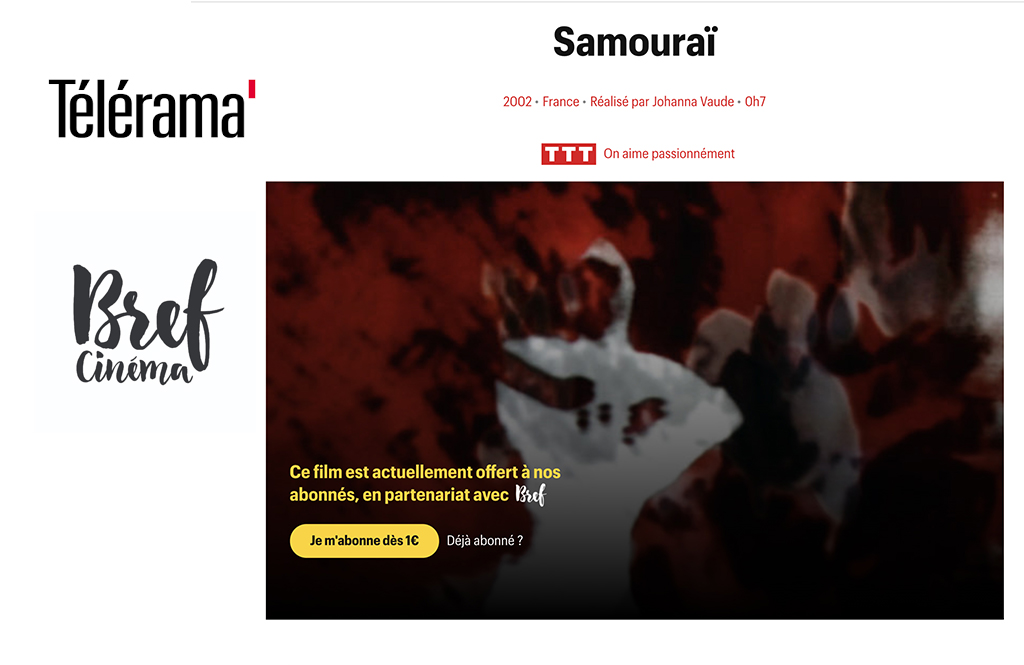 samourai-johanna-vaude-telerama-bref-cinema