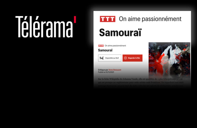 Telerama Samourai Johanna Vaude Ttt On Aime