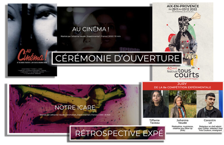 Festival tous courts aix en provence jury johanna vaude notre icare au cinema