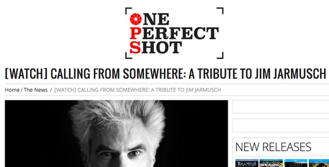 Calling from somewhere tribute to jim jarmusch